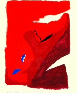 Landschap rood  h.c./10