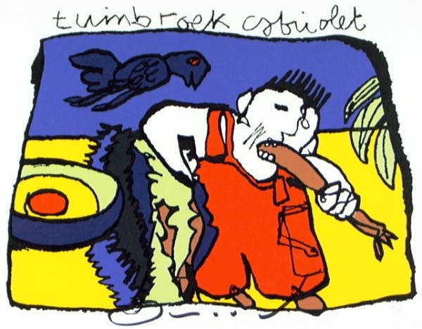 Tuinbroek Cabriolet ⋆ Kunstaanbieding.nl